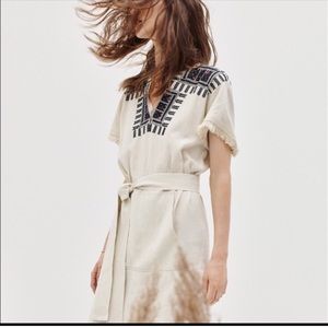 Madewell embroidered paradise dress